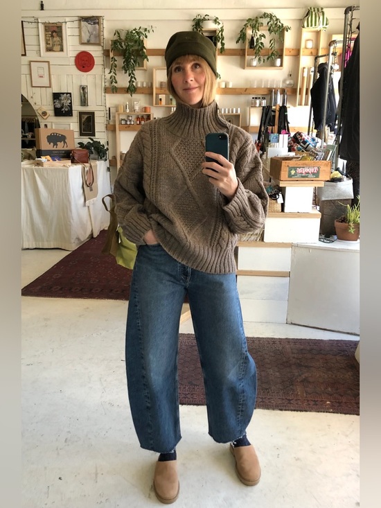 NWT Agolde Luna Pieced Barrel Jeans Control Aritzia - Picture 3 of 9